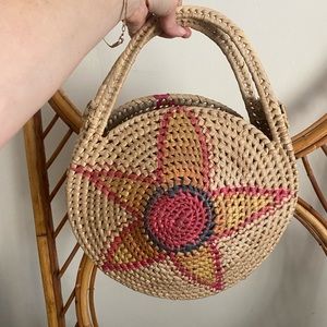 Wicker purse. Perfect for the summer.